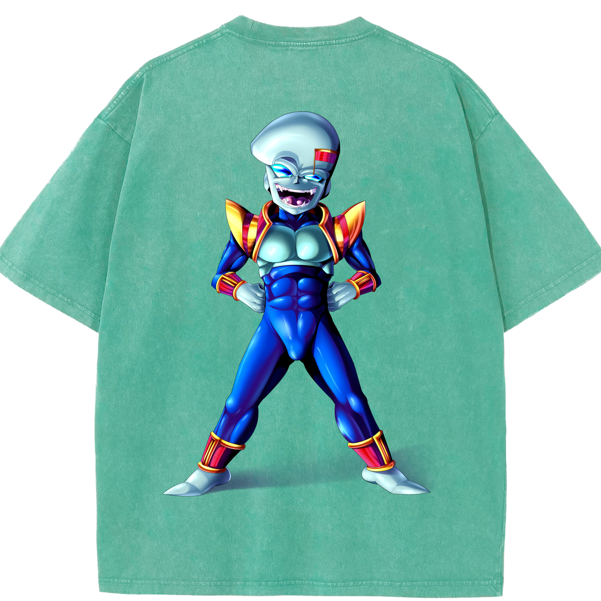 （画像用） ドラゴンボール DRAGON BALL 綿100% ヴィンテージ風 半袖Tシャツ（背面プリント）